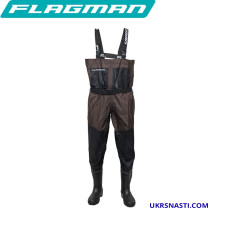 Вейдерсы Flagman QYNCW-200 Brown размер 47